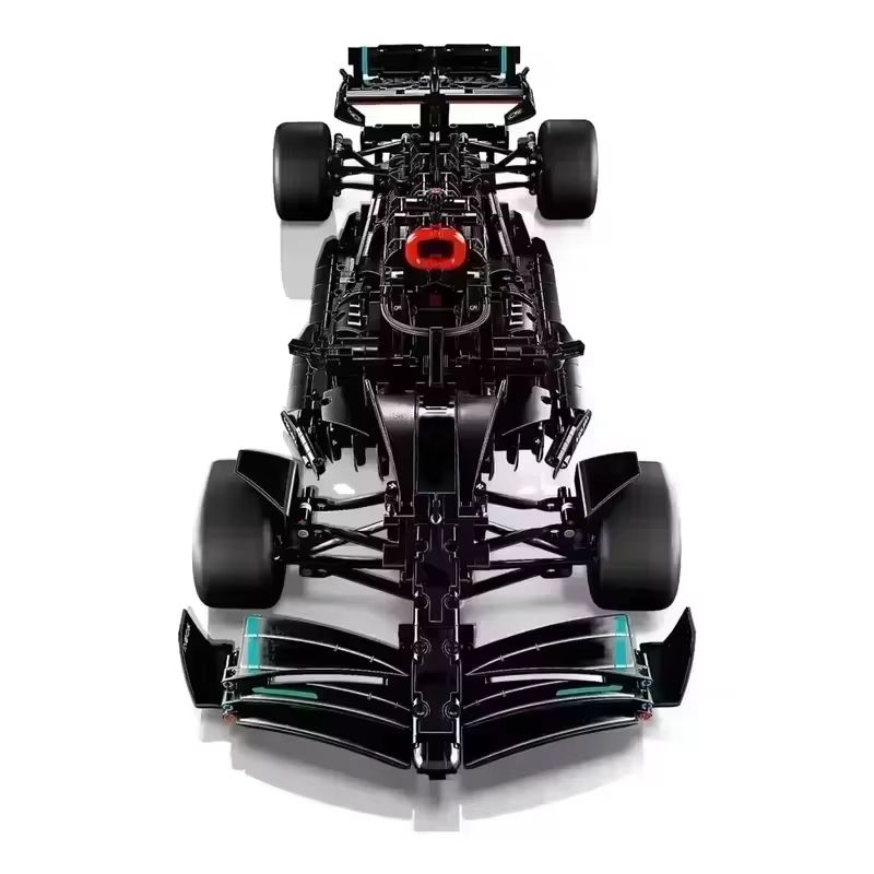 F1 W14 Race Car Building Blocks – 1 to 8 Scale 1642PCS Technical Supercar Model Kit for Kids & Collectors