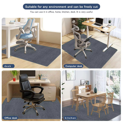 Keilymat 35.43x47.24in Office Chair Mat – Hardwood Floor Protector for Gaming & Work