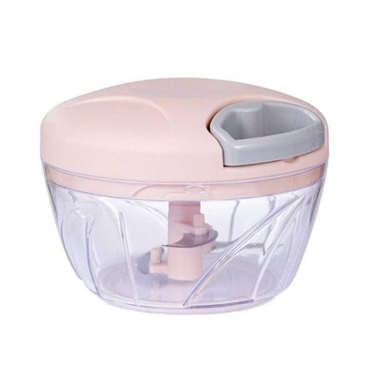 Manual Meat and Vegetable Chopper Garlic Press Crusher 500ml 900ml