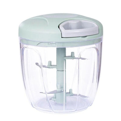 Manual Meat and Vegetable Chopper Garlic Press Crusher 500ml 900ml