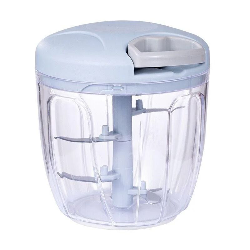 Manual Meat and Vegetable Chopper Garlic Press Crusher 500ml 900ml