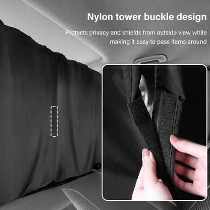 4 Piece Car Privacy Curtain Set – Window Shade for Travel, Nap, Camping, and Night Driving