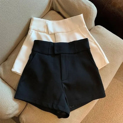 Women High Waisted A Line Casual Shorts