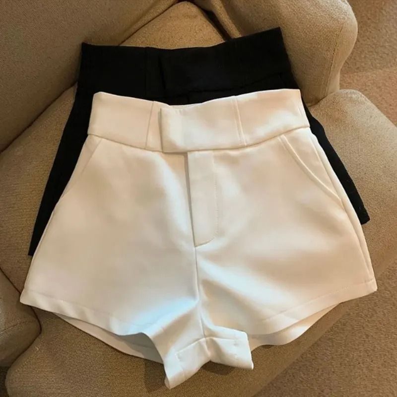 Women High Waisted A Line Casual Shorts