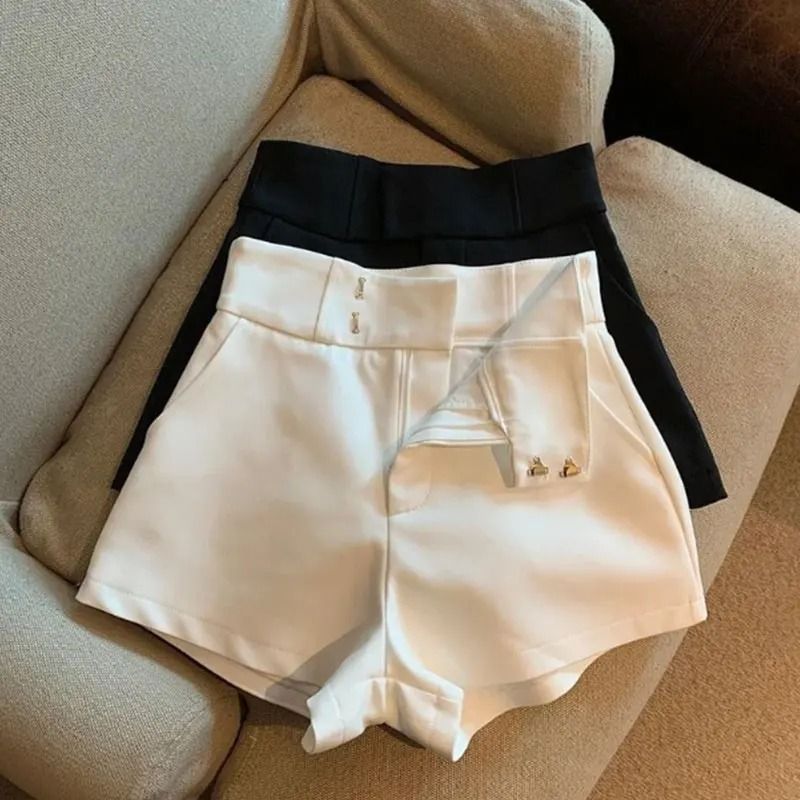 Women High Waisted A Line Casual Shorts
