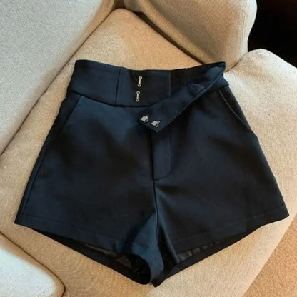 Women High Waisted A Line Casual Shorts