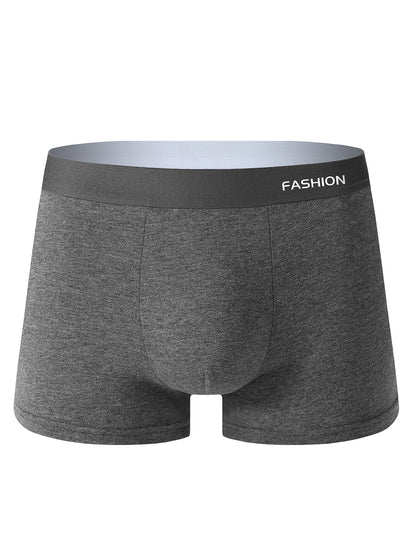 Men's Underwear Soft Healthy Breathable, Casual Sports Boxer Briefs, High Quality Fashionable Trendy Men's Pants