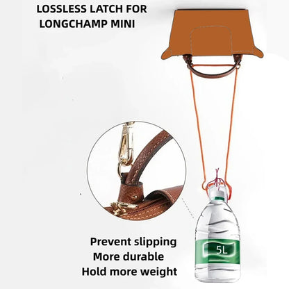 Longchamp Bag Converter Straps, Punch-Free DIY Transformation Set to Convert Your Bag to Crossbody or Shoulder Strap