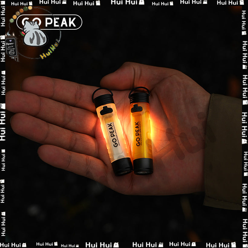 Gopeak Pocket Mini Flashlight, 5050 LED Outdoor Keychain Light for Emergency, Disaster Relief, Everyday Carry