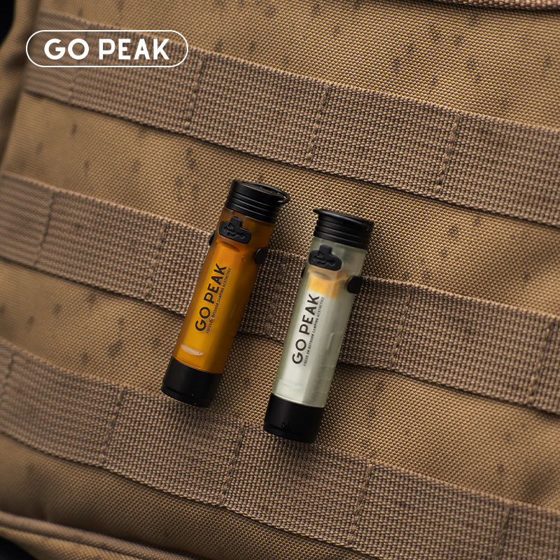 Gopeak Pocket Mini Flashlight, 5050 LED Outdoor Keychain Light for Emergency, Disaster Relief, Everyday Carry