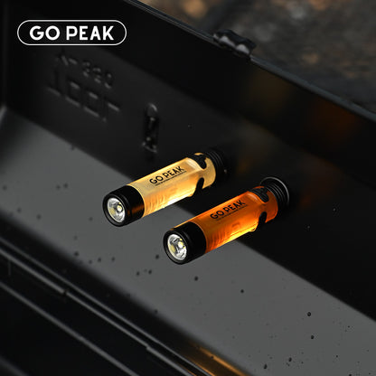 Gopeak Pocket Mini Flashlight, 5050 LED Outdoor Keychain Light for Emergency, Disaster Relief, Everyday Carry