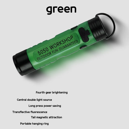 Gopeak Pocket Mini Flashlight, 5050 LED Outdoor Keychain Light for Emergency, Disaster Relief, Everyday Carry