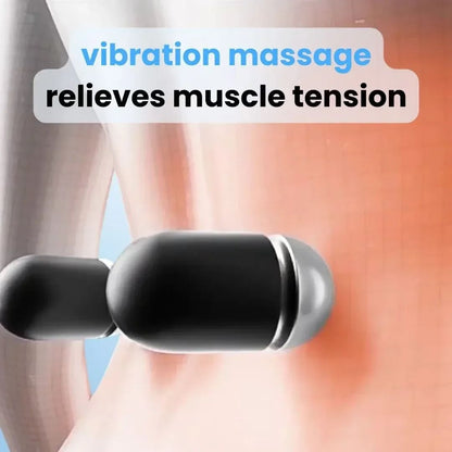 Portable 3 in 1 Back Massager for Deep Tissue Relief