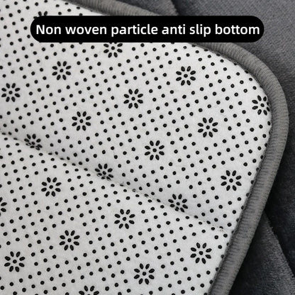 Bathroom Coral Velvet Anti Skid Mat With Quick Dry Water Absorption