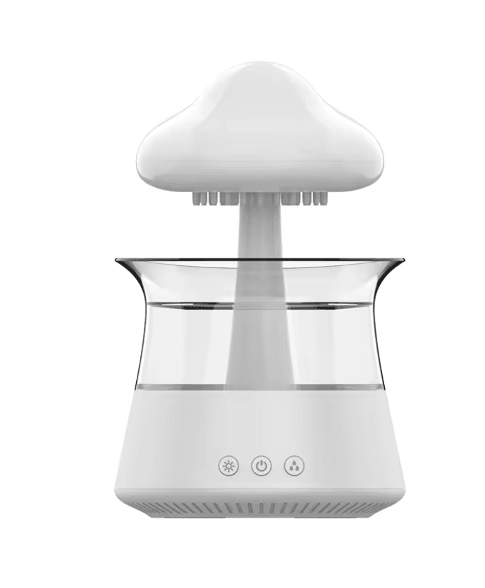 Cloud Rain Diffuser Humidifier Aromatherapy Machine with Colorful Lamp