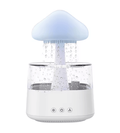 Cloud Rain Diffuser Humidifier Aromatherapy Machine with Colorful Lamp