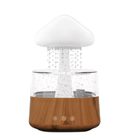 Cloud Rain Diffuser Humidifier Aromatherapy Machine with Colorful Lamp