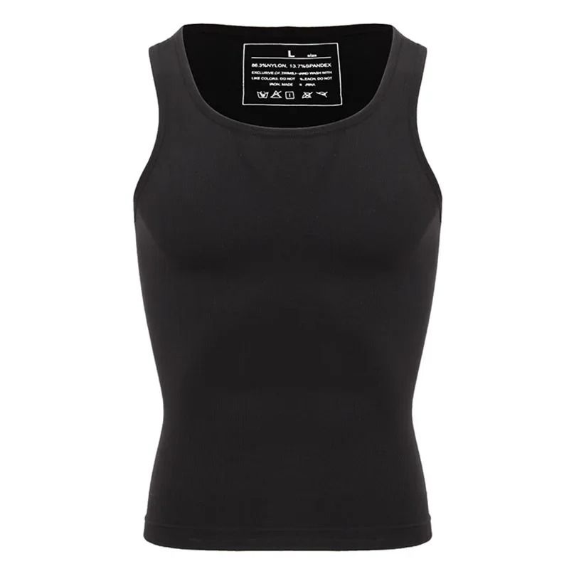Mens Compression Shapewear Undershirt