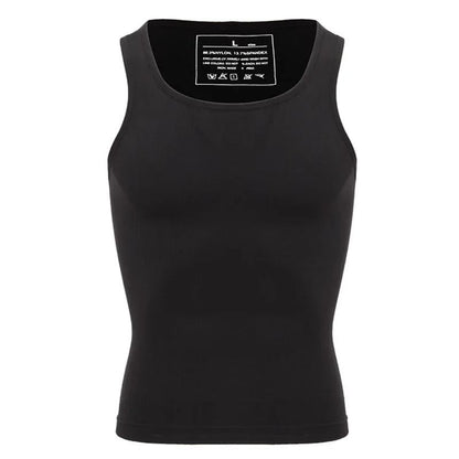 Mens Compression Shapewear Undershirt