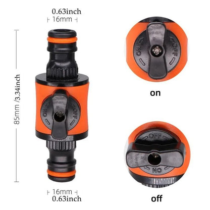 Hose Shut Off Valve Quick Joint 16 mm