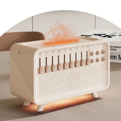 Bluetooth White Noise Machine With Aroma Diffuser Humidifier And Night Light