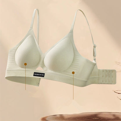 Wireless Sports Bra for Women Seamless Soft Support Comfort Bra
