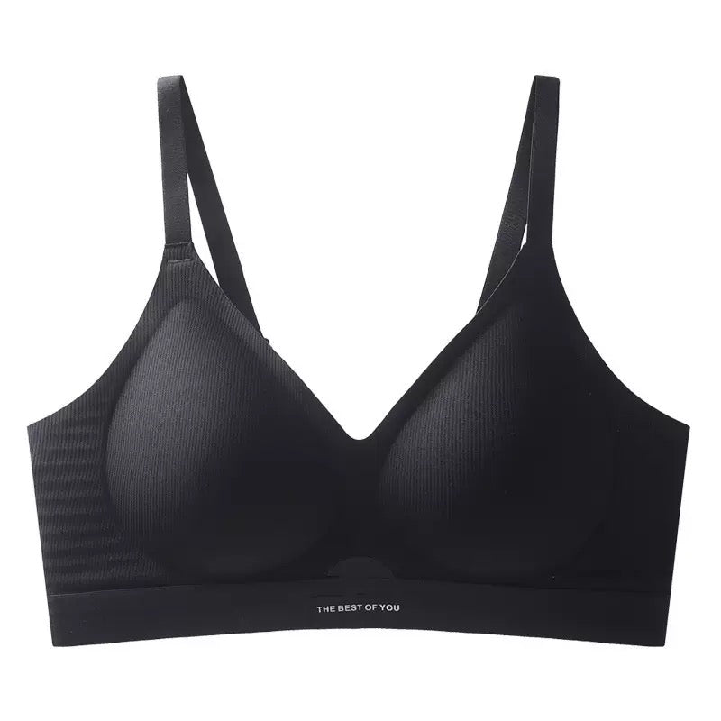 Wireless Sports Bra for Women Seamless Soft Support Comfort Bra