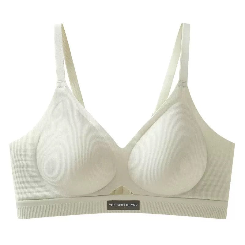 Wireless Sports Bra for Women Seamless Soft Support Comfort Bra