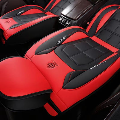 Full Leather Car Seat Cushion, All Inclusive Seat Cover, Driver's or Passenger Seat Cover, All Season Universal Pad