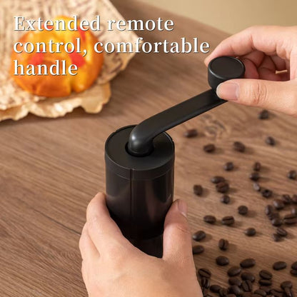 Portable Manual Coffee Grinder with Adjustable Hand Crank – Travel-Friendly Bean Grinder for Home and Outdoors