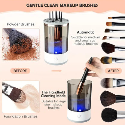 USB Electric Makeup Brush Cleaner Portable Deep Cleaning Machine