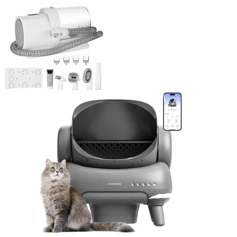 Neakasa M1 Large Self Cleaning Cat Litter Box with App Control and Odor Eliminator