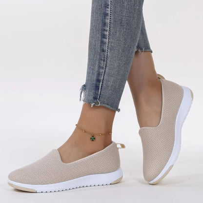 Women's Breathable Mesh Summer Sneakers – Lightweight Casual Shoes