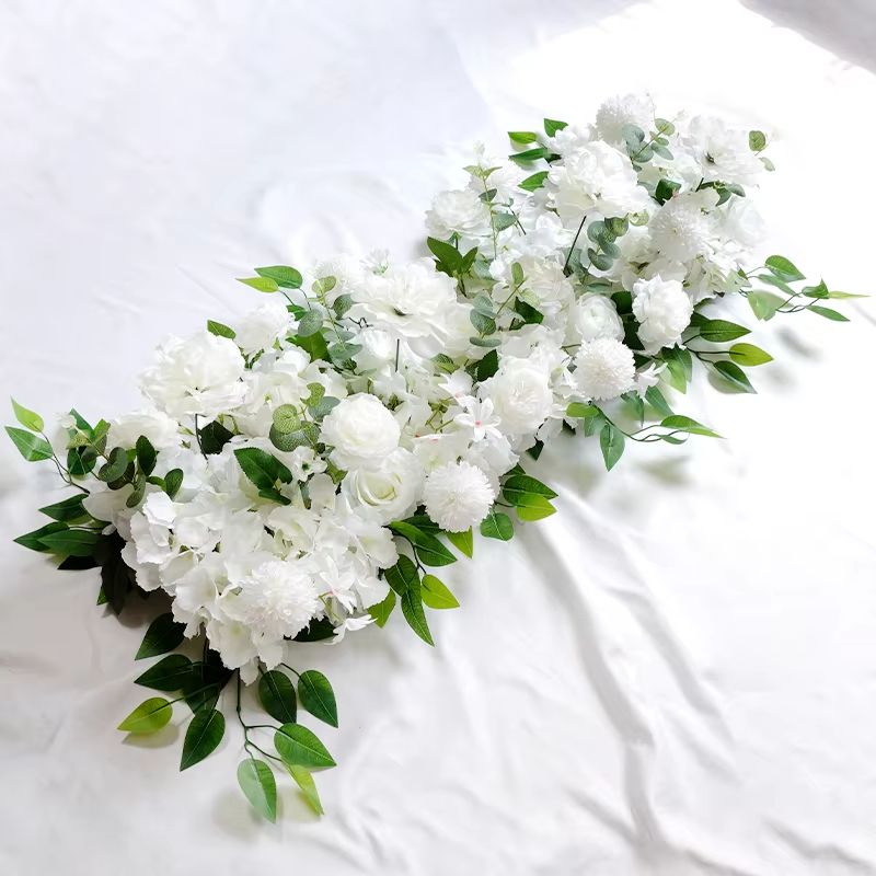 39.37in DIY Silk Flower Wall Artificial Peonies & Roses for Wedding Decor