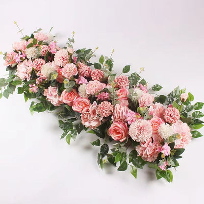 39.37in DIY Silk Flower Wall Artificial Peonies & Roses for Wedding Decor