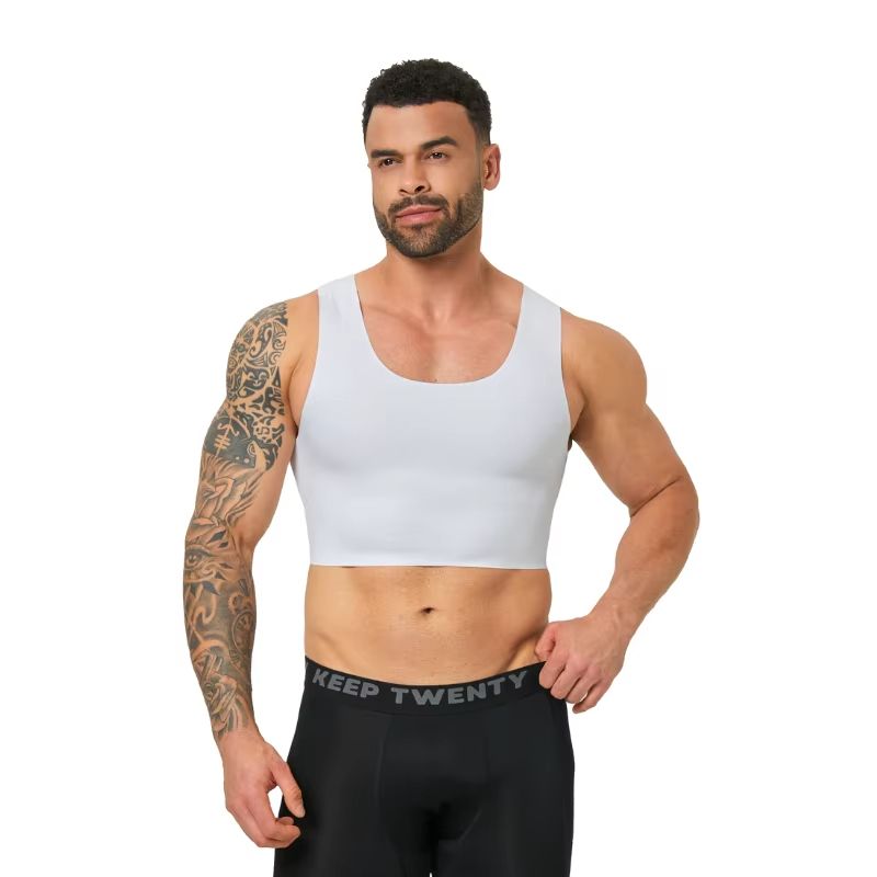 Men's Seamless Shaping Vest – Slim Fit Compression Undershirt for Comfort & Confidence