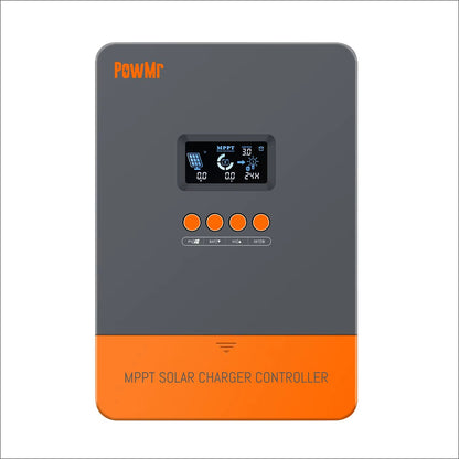 PowMr MPPT Solar Charge Controller – 60A 12V/24V/36V/48V Auto Regulator with LCD Display for Lithium Battery Systems