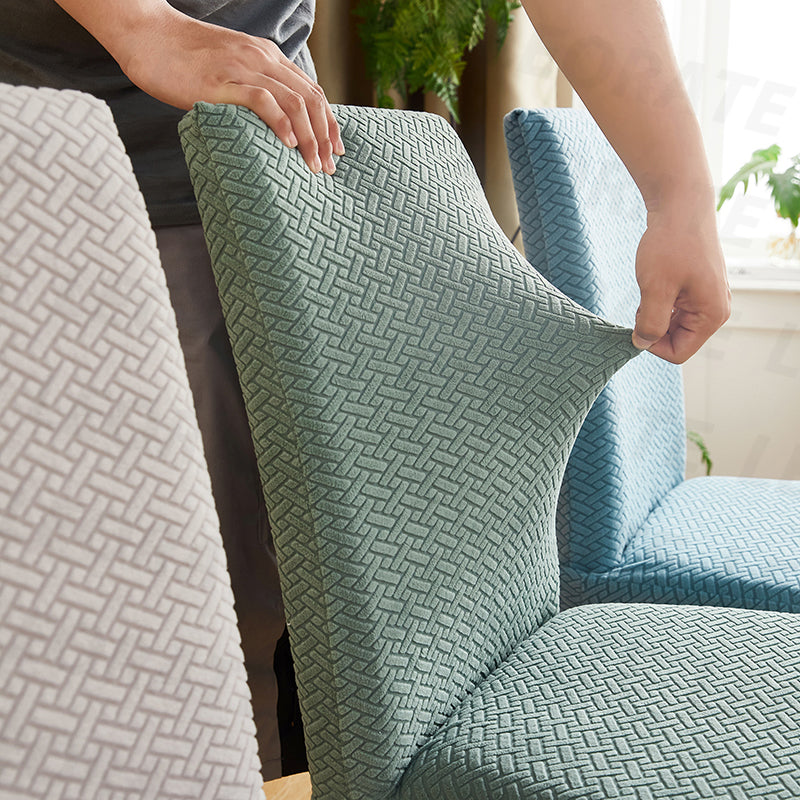 Universal Elastic Chair Covers, Stretchable Slipcovers for Dining Room Chairs, Living Room Office, Machine Washable