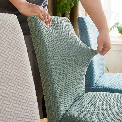 Universal Elastic Chair Covers, Stretchable Slipcovers for Dining Room Chairs, Living Room Office, Machine Washable