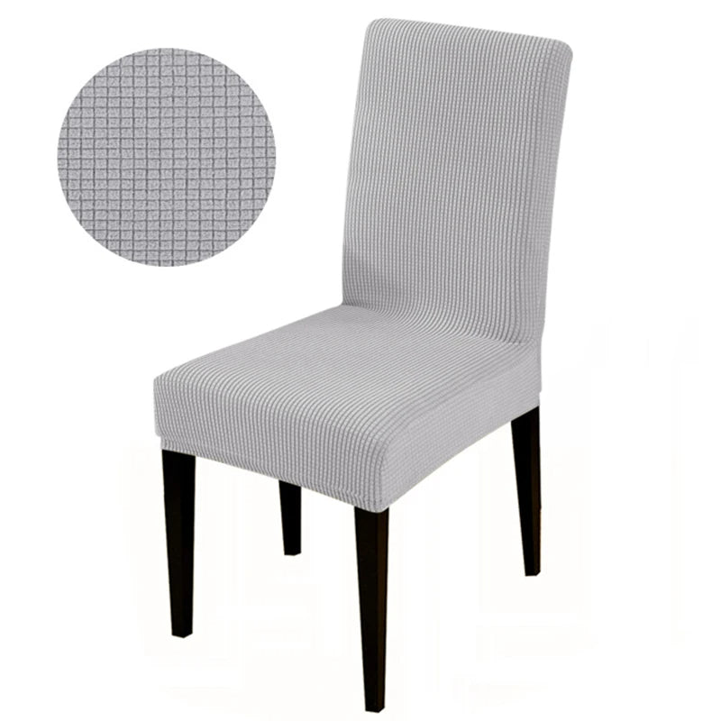 Universal Elastic Chair Covers, Stretchable Slipcovers for Dining Room Chairs, Living Room Office, Machine Washable