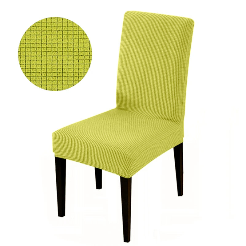 Universal Elastic Chair Covers, Stretchable Slipcovers for Dining Room Chairs, Living Room Office, Machine Washable