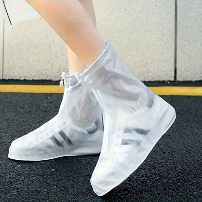 Ultimate Reusable Silicone Waterproof Shoe Covers, Non-Slip Protectors for Men, Women, Indoor Outdoor Rain Boots