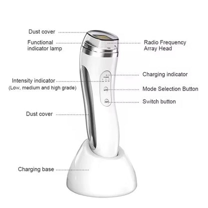 RF Radio Frequency Face Lifting Device Beauty Massager Wrinkle Remover