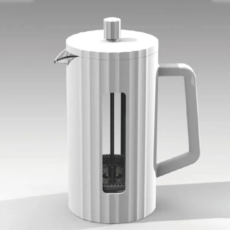 French Press Coffee Maker 1000ml 600ml High Borosilicate Glass Coffee and Tea Brewer