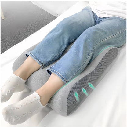 Ergonomic Memory Foam Leg Pillow, Foot Raiser Cushion, Stress Relief Support, Body Pillow for Pregnant Comfort
