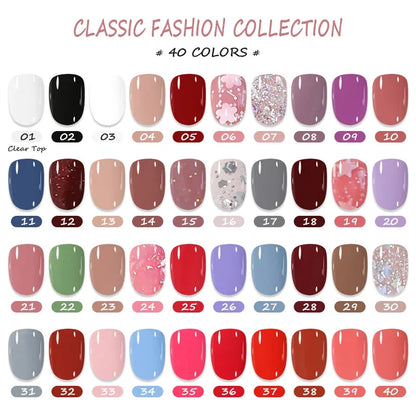 6Pcs Water-Based Nail Polish Set, 10ml Nude Red Pink Peel-Off Nail Art, Air-Dry Polish Kit for Manicure
