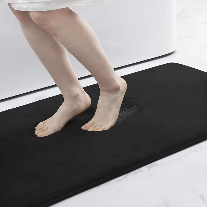Homaxy Super Absorbent Memory Foam Bath Mat – Non-Slip Bathroom & Bedroom Rug