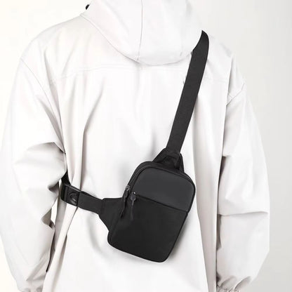 Men's Canvas Chest Bag – Small Crossbody Sling Bag for Everyday Carry