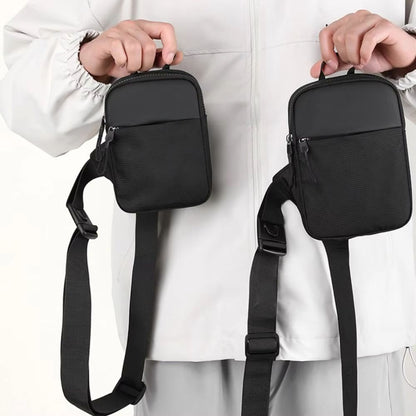 Men's Canvas Chest Bag – Small Crossbody Sling Bag for Everyday Carry