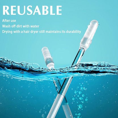 Professional Disposable Silicone Ear Wax Remover Sticky Ear Pick, Reusable Adhesive Ear Cleaner for Kids, Adults